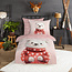 Kinderdekbedovertrek Perdy - flanel - eenpersoons - 140x220 + 60x70 cm