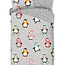 Kinder dekbedovertrek Liam pinguïn - flanel - 140x220 + 60x70 cm