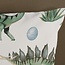 Kinder dekbedovertrek Gabi dinosaurussen - katoen - 1-persoons (140x220 + 60x70 cm)