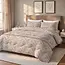 Lazy dekbed zonder overtrek Visgraat - zand - incl. kussensloop 60x70 cm