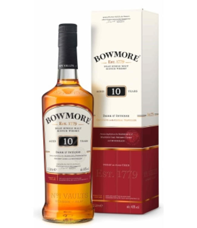 Bowmore 10 Years Old Dark & Intense 1,00 ltr 40%