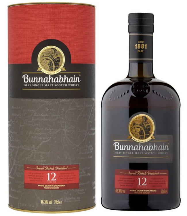 Bunnahabhain 12 Years Old 0,70 ltr 46,3%