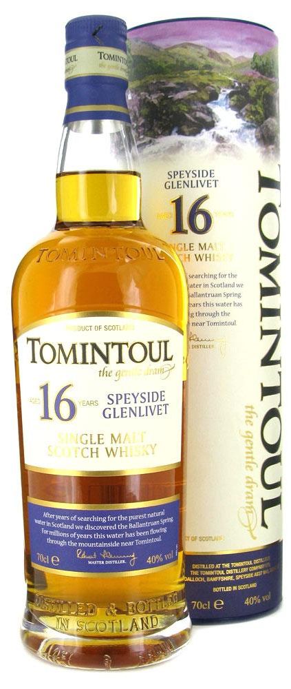 Tomintoul 16 Years Old 0,70 ltr 40%