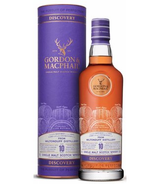 Miltonduff Miltonduff 10 Years Old Gordon & MacPhail Discovery 0,70 ltr 43%