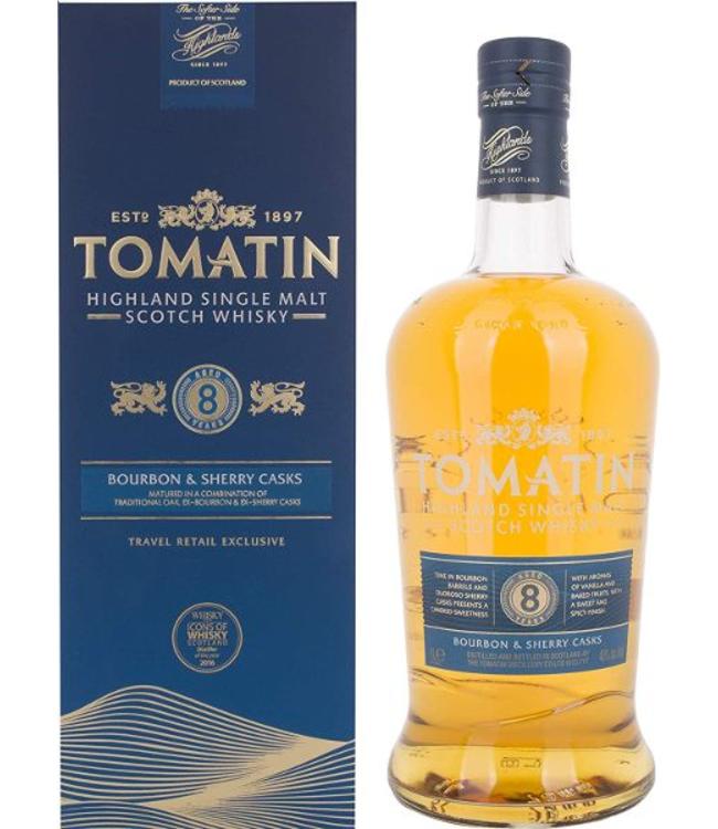 Tomatin 8 Years Old 1,00 ltr 40%