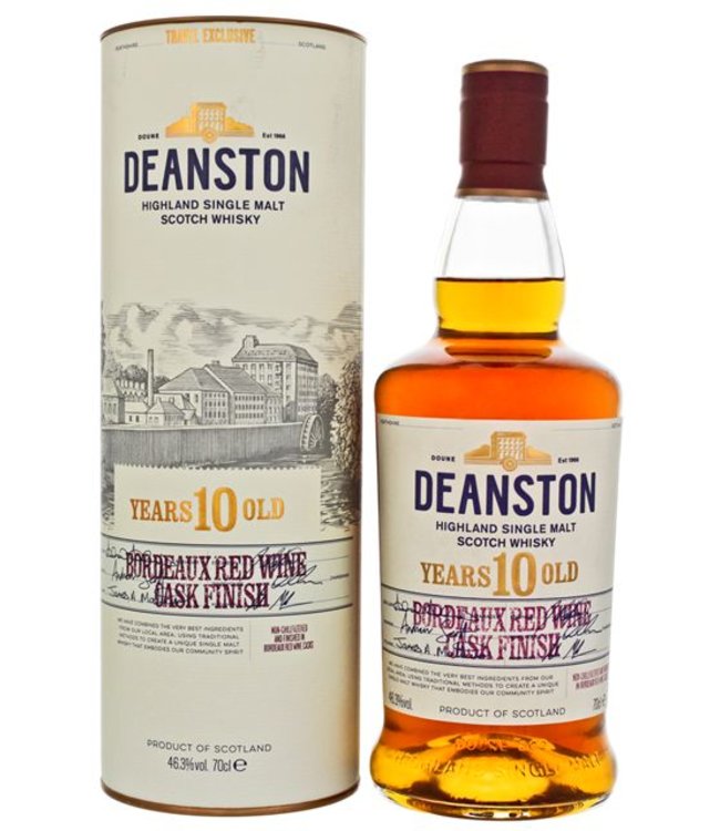 Deanston 10 Years Old Red Wine Cask Finish 0,70 ltr 46,3%