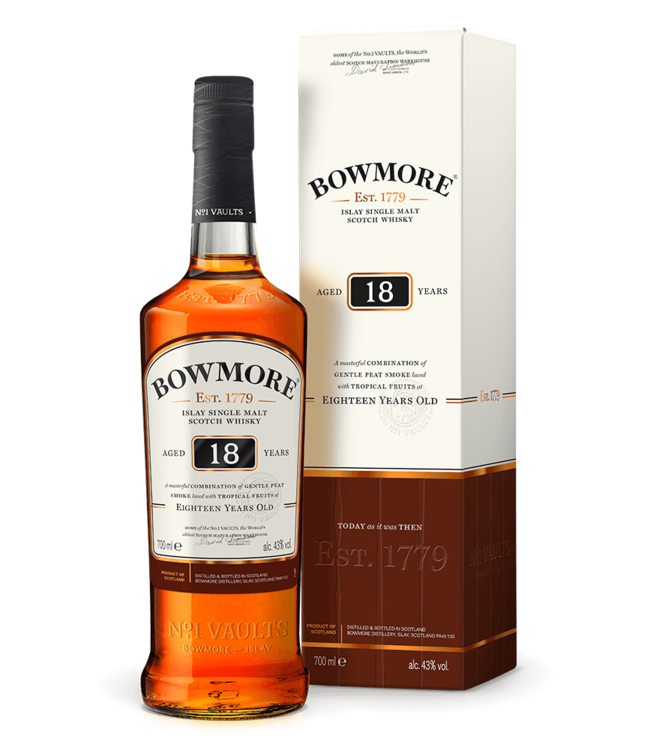 Bowmore 18 Years Old 0,70 ltr 43%