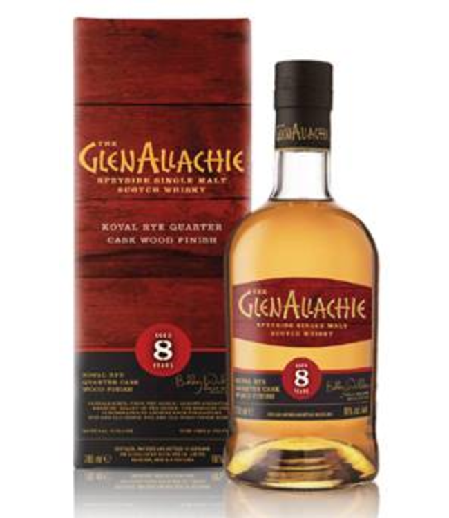 Glenallachie 8 Years Old Koval Rye Wood Finish 0,70 ltr 48%