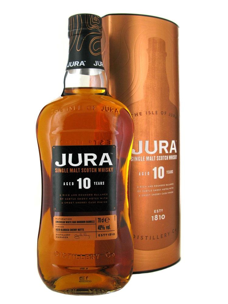 Isle of Jura 10 Years Old 0,70 ltr 40%