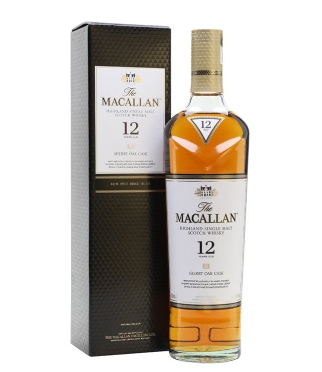 Macallan 12 Years Old Sherry Oak Cask 0,70 ltr 40%