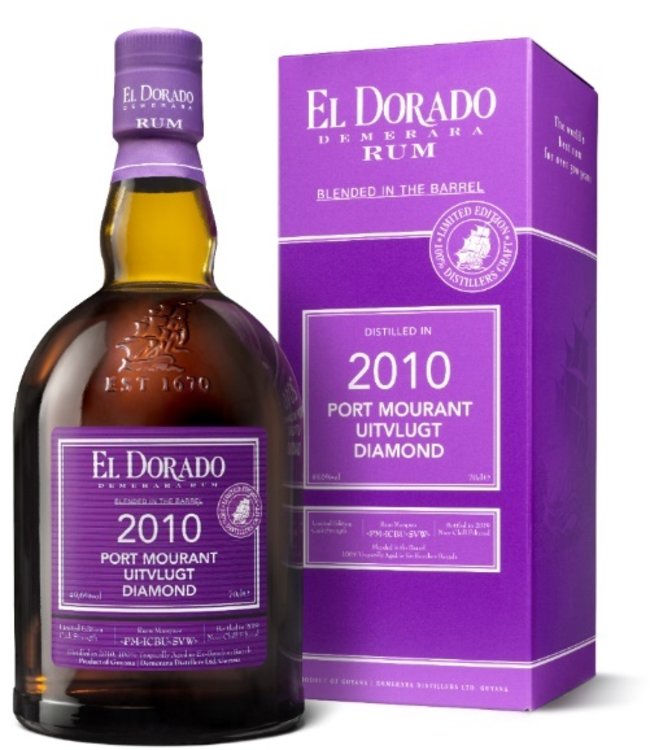 El Dorado Port Mourant / Uitvlugt Blended in a Barrel 2010 0,70 ltr 49,6%