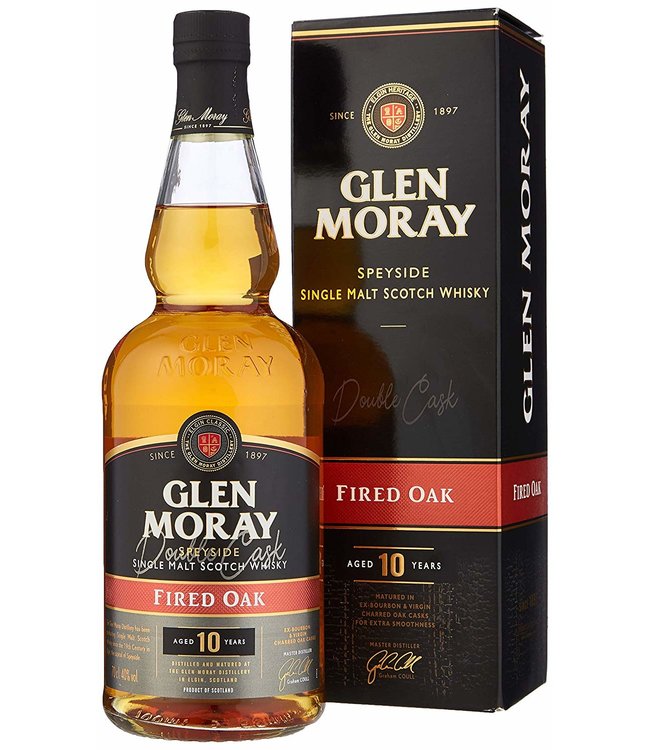 Glen Moray 10 Years Old Fired Oak 0,70 ltr 40%