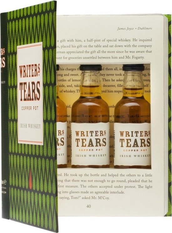 Writer S Tears Cadeauverpakking Mini Book 3 X 5 Cl Whiskysite Nl World Of Fine Spirits