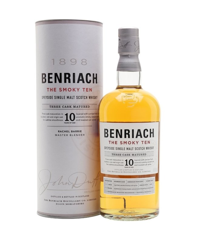 Benriach The Smoky Ten 0,70 ltr 46%