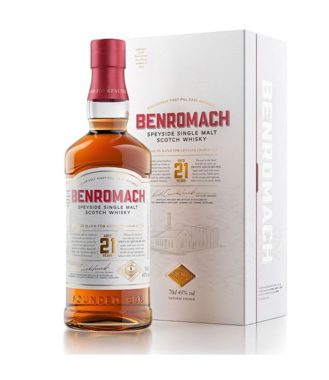 Benromach 21 Years Old 0,70 ltr 43%