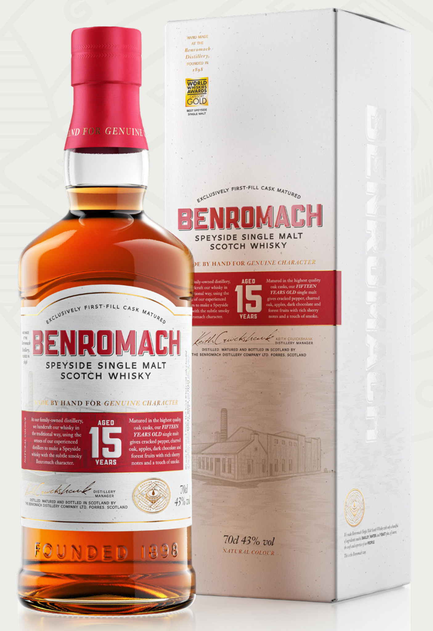 Benromach 15 Years Old 0,70 ltr 43%
