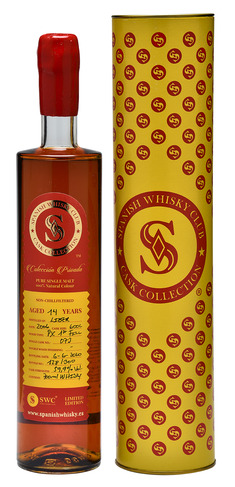 Spanish Whisky Club Liber 14 Years Old Cask 073 0,70 ltr 59,9%