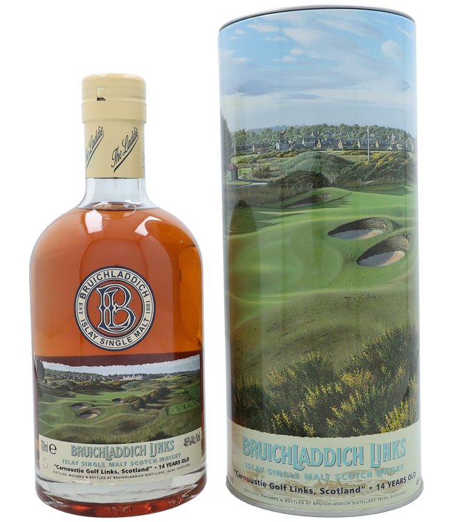 Bruichladdich 14 Years Old Links Carnoustie Golf 0,70 ltr 46%