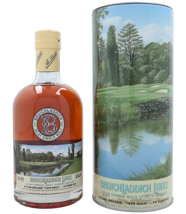 Bruichladdich 14 Years Old Links K Club Ireland 16th Hole 0,70 ltr 46%