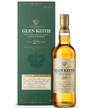 Glen Keith Glen Keith 28 Years Old 0,70 ltr 43%