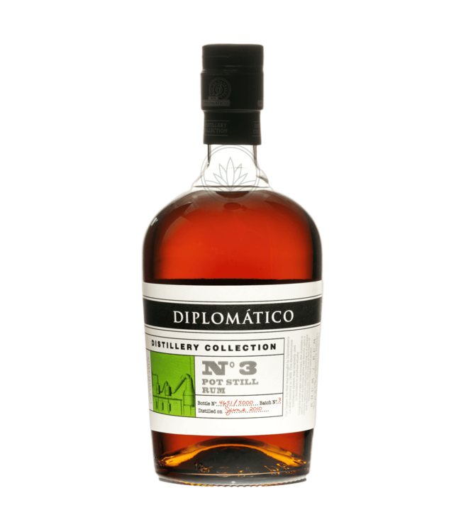 Diplomatico Distillery Collection No. 3 Pot Still Rum 0,70 ltr 47%