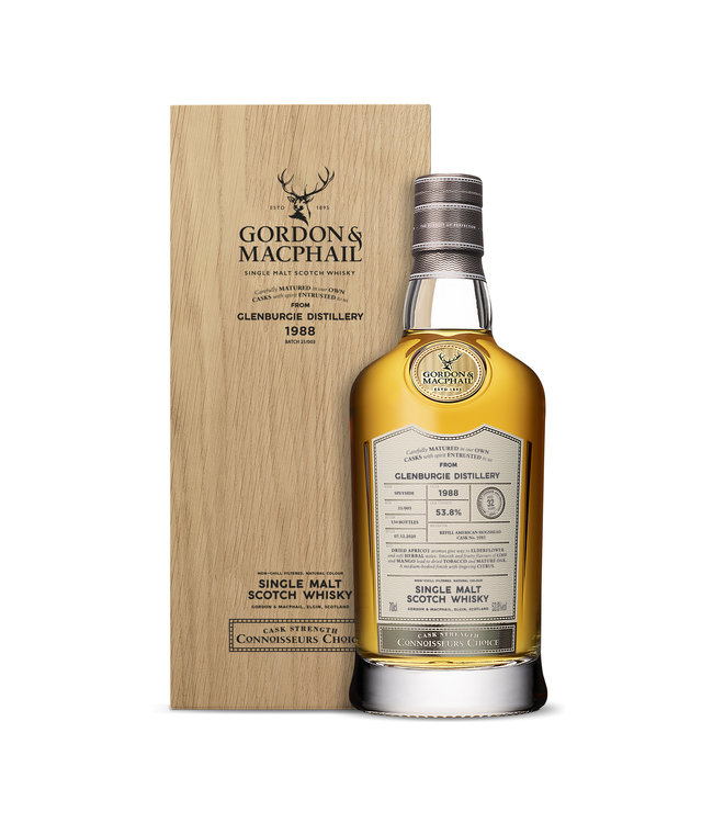 Glenburgie 32 Years Old 1988 Gordon & MacPhail 0,70 ltr 53.8%