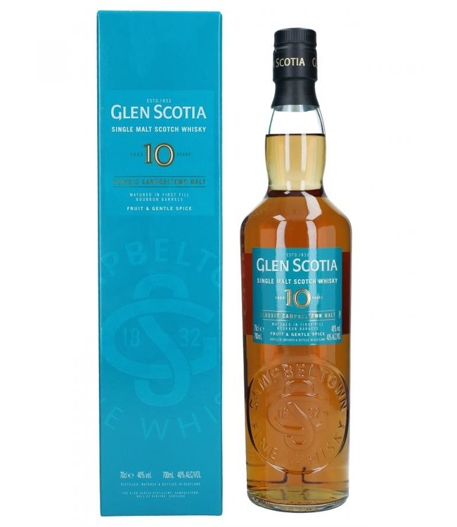 Glen Scotia 10 Years Old Unpeated 0,70 ltr 40%