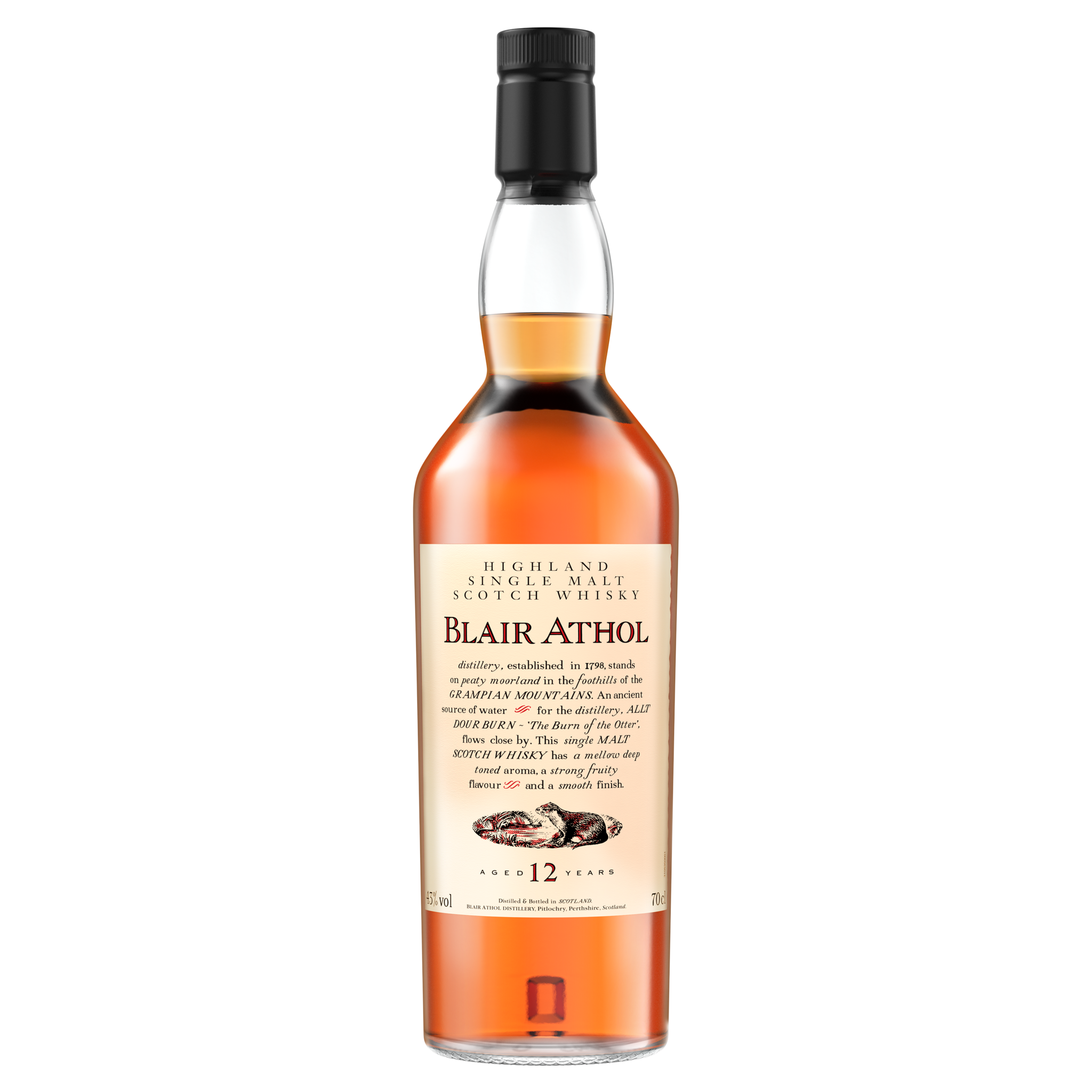 Blair Athol 12 Years Old Flora & Fauna 0,70 ltr 43%