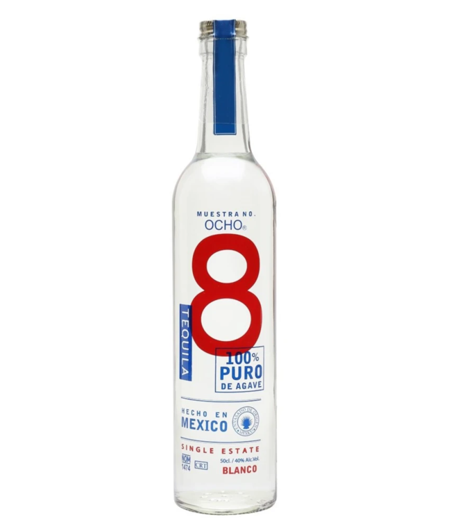 Tequila Ocho Blanco 0,50 ltr 40%