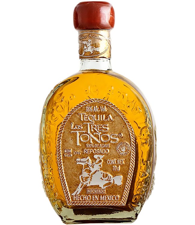 Tequila Los Tres Tonos Reposado 0,70 ltr 38%
