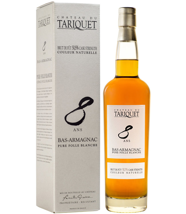 Domaine Tariquet Bas Armagnac Folle Blanche 8 Years Old 0,70 ltr 50,5%