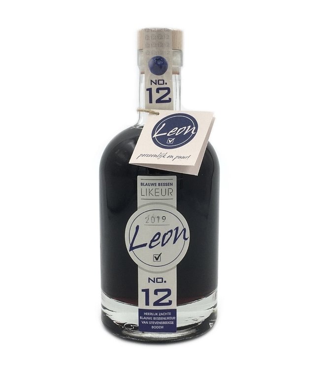 Leon Blauwe Bessenlikeur No.12 0,70 ltr 19%