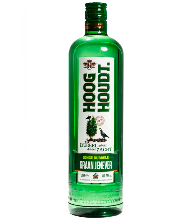 Hooghoudt Jonge Jenever 1,00 ltr 35%