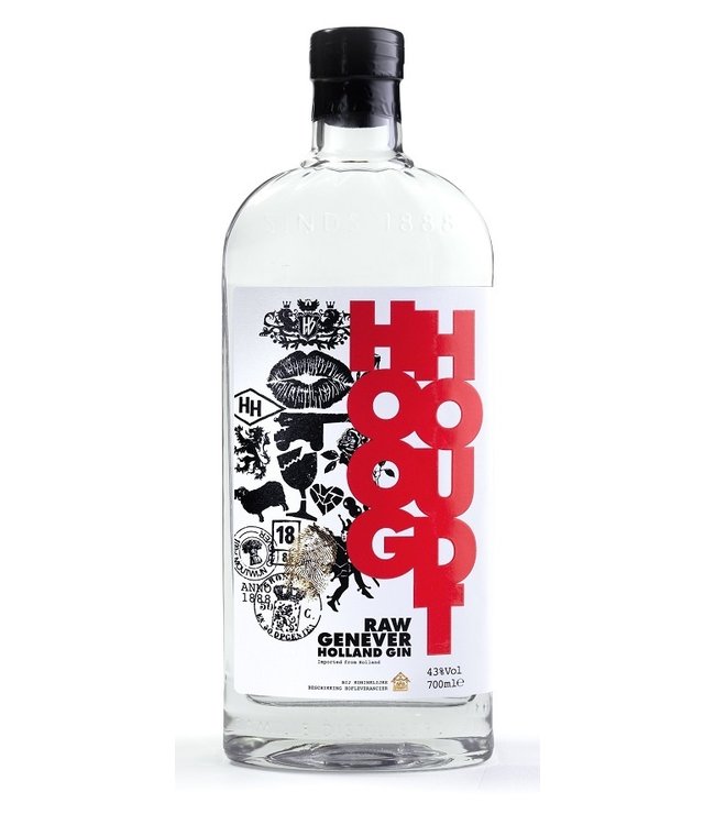 Hooghoudt Raw Jenever Holland Gin 0,70 ltr 43%
