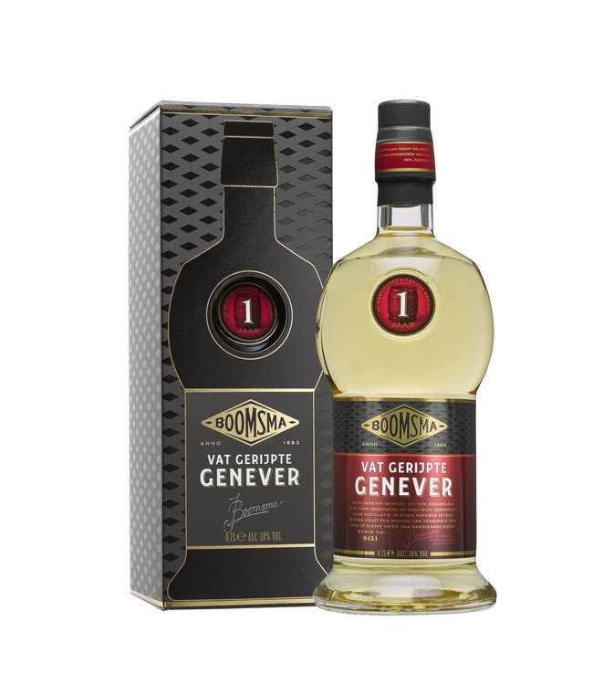 Boomsma Vat Gerijpte Jenever 1 Jaar 0,70 ltr 38%