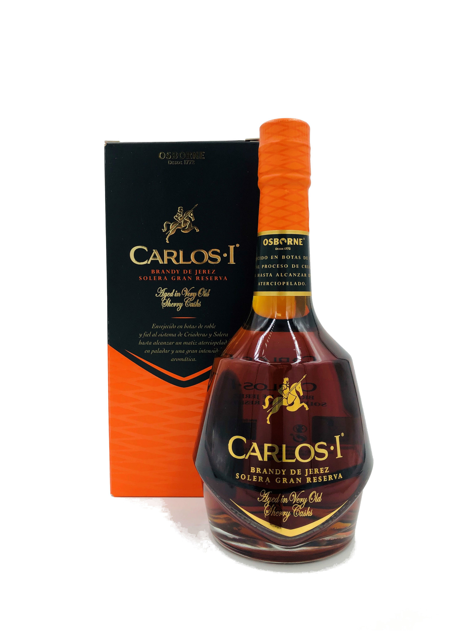 Brandy Carlos I Solera Gran Reserva 0,70 ltr 40 Whiskysite.nl World