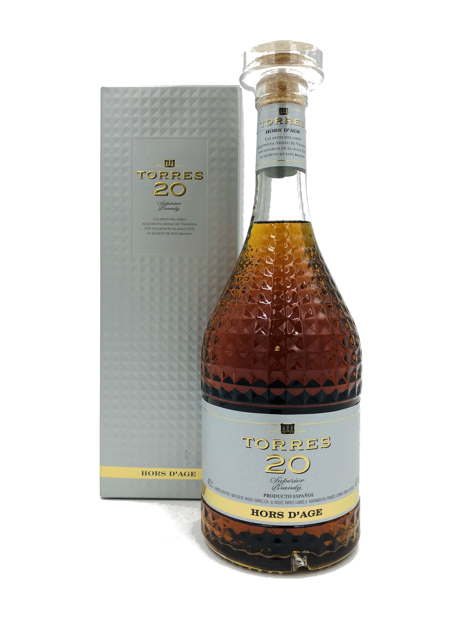 Torres Brandy Torres 20 Hors D'Age 0,70 ltr 40%