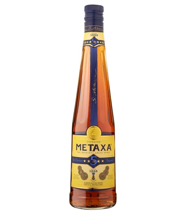 Brandy Metaxa 5 Sterren 0,70 ltr 38%