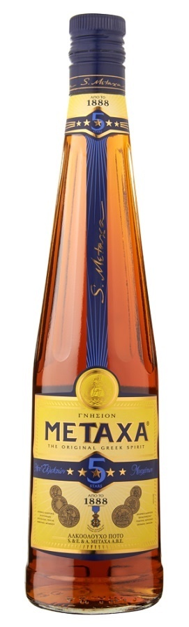 Brandy Metaxa 5 Sterren 0,70 ltr 38%