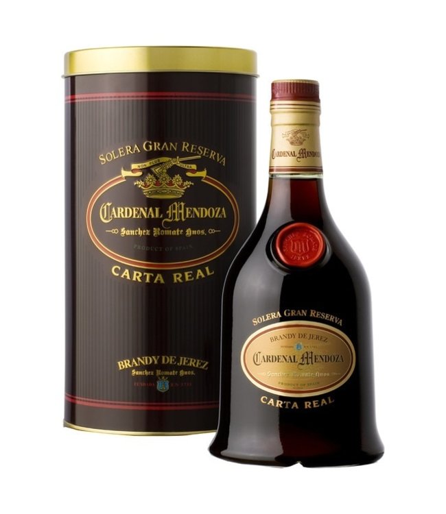 Brandy Cardinal Mendoza Carta Real 0,70 ltr 40%