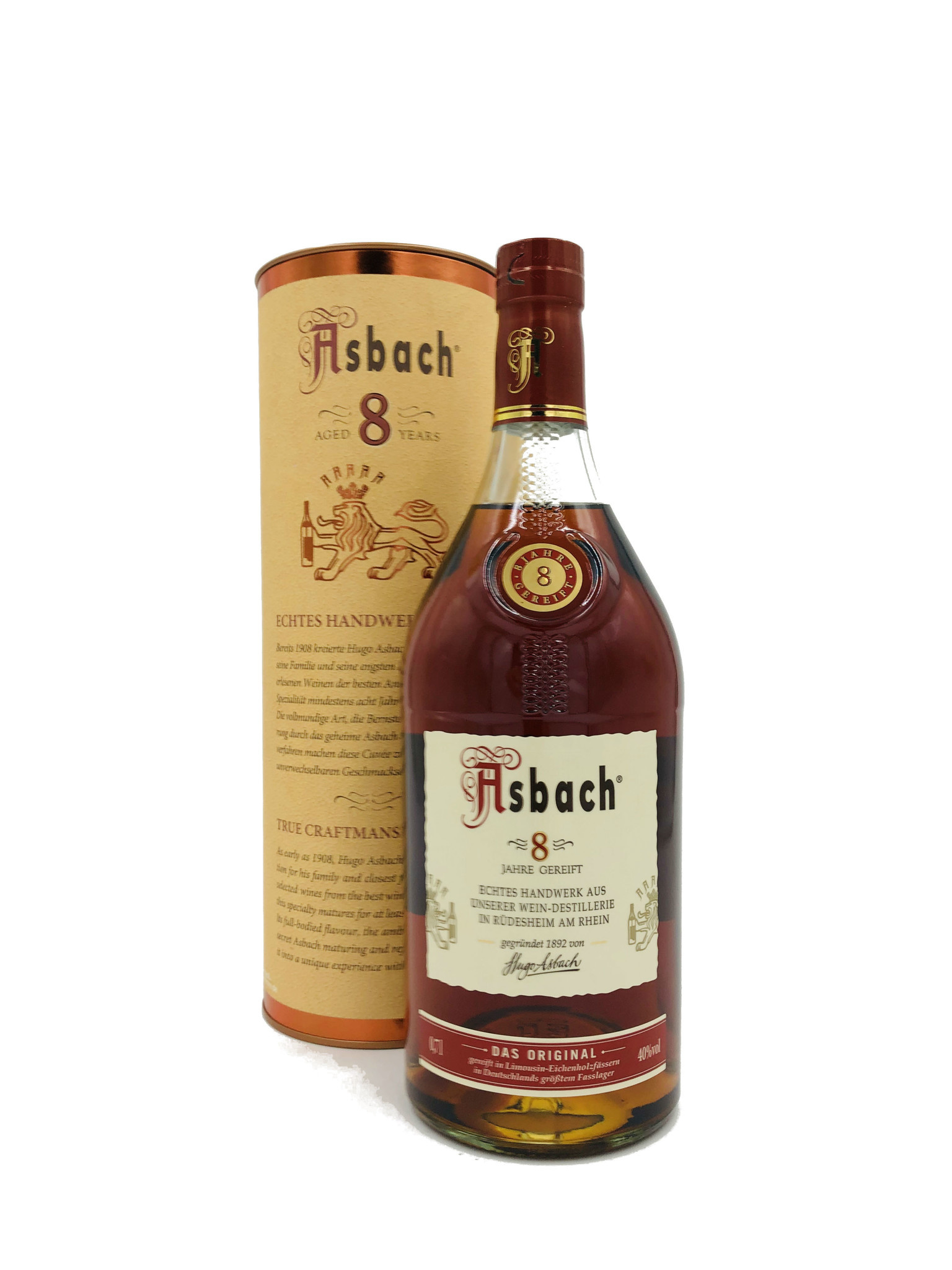 Brandy Asbach Privat Brand 8 Years Old 0,70 ltr 40%
