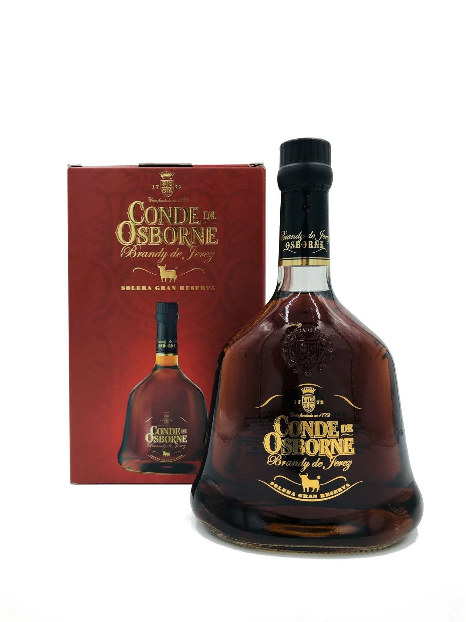 Brandy Conde De Osborne Gran Reserva 0,70 ltr 40,5 Whiskysite.nl