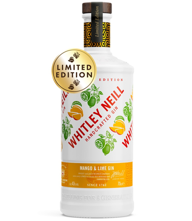 Whitley Neill Mango & Lime 0,70 ltr 43%