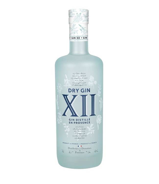 Xii Gin Distile En Provence 0,70 ltr 42%