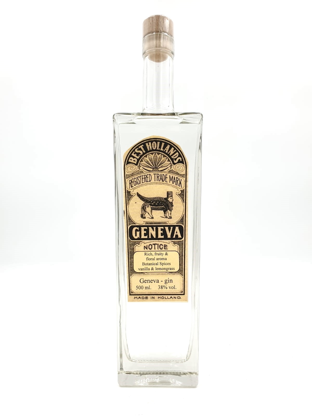 Geneva Jenever Gin 0,50 ltr 38% - Whiskysite.nl World of Fine Spirits