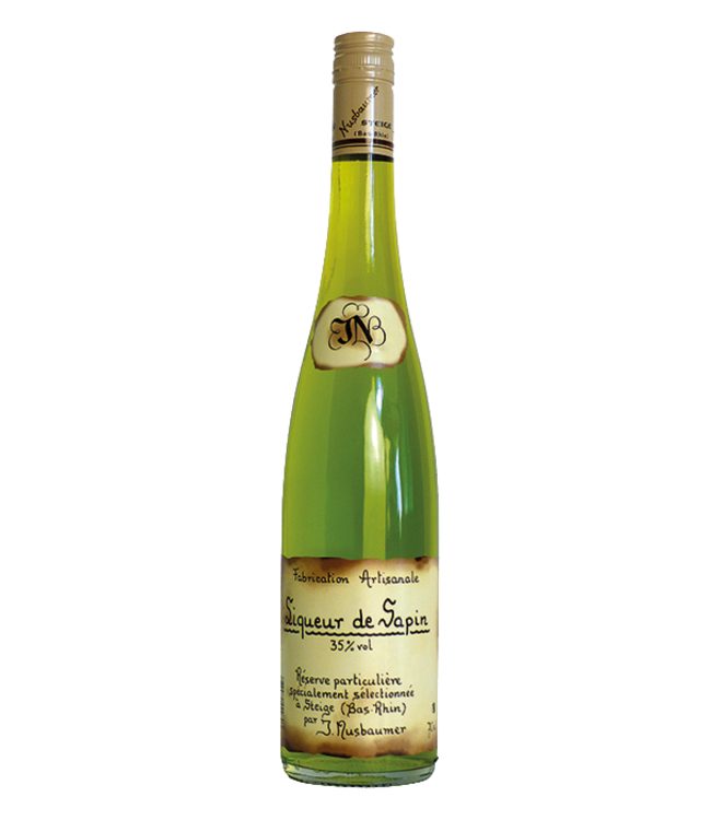 NUSBAUMER - Liqueur de Sapin - Origine : Alsace/France - 35% Alcool -  Bouteille de 70 cl : : Epicerie