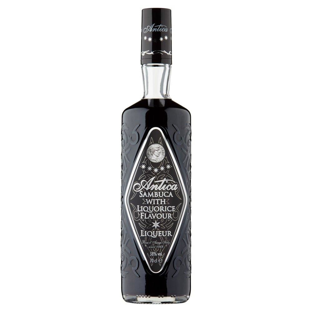 Antica Black Drop Sambuca 0,70 ltr 38 Whiskysite.nl World of Fine Spirits