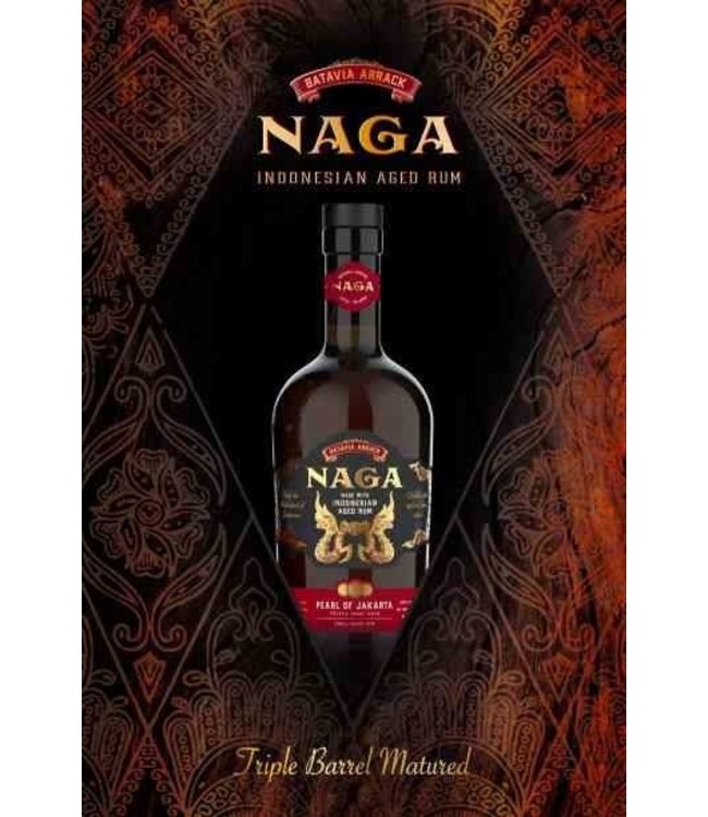 Naga Batavia Arrack Triple Cask - Pearl Of Jakarta 0,70 ltr 42,7%
