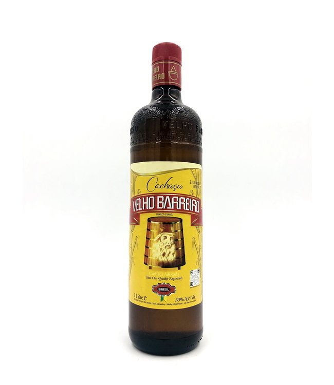 Cachaca Velho Barreiro 1,00 ltr 39%