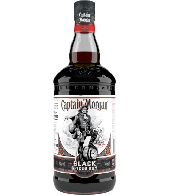 Captain Morgan Black Spiced 1,00 ltr 40%